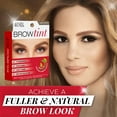 Ardell Brow Tint in Light Brown, Semipermanent Brow Dye Kit, 1 pack