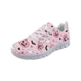 thumbnail image 4 of HELLHERO Mesh Running Shoes for Jogging, Casual Breathable Walking Shoes for Men, Pumpkin Ghost Bat, 4 of 11