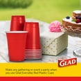 thumbnail image 2 of Glad Everyday Red 18 Oz Plastic Party Cups - Solid Print - 40 Count, 2 of 6