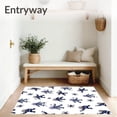 thumbnail image 3 of ODIKA 5'x7' Machine Washable Non-Slip Area Rug, Space Galaxy Educational Floor with Planets & Counting High Traffic Rug with Pad, Blue, 681073, 3 of 8