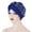 Blue, variant on Summer Hot Sales Under $5 White Headscarf Beanie GIJNRIUIUA Womens Fashion Solid Color Hot Pearl Headband Womens Elastic Headband Cap Headband Cap Scrub Cap
