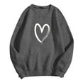 thumbnail image 3 of Women's Casual Long Sleeve Sweatshirt Lightweight Printed Top for Everyday Wear Comfortable Winter Apparel, 3 of 4