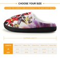 thumbnail image 2 of Kids Power Rangers Slippers Boys Girls Non-Slip Fuzzy House Slippers Warm Soft Plush Winter House Shoes Slip-On Shoes, 2 of 7