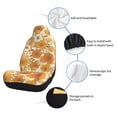 thumbnail image 6 of Car Seat Covers Are Protected From Dust And Spillage And Elastic Straps Are Easy To Install For Easy Car Suv Truck Delivery Groovy Flowers (7) 1, 6 of 8