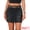 Black, variant on DARING DIVA Women's Y2K Western Stretchy Mini Jean Skirt with Belt XS Blue