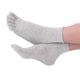thumbnail image 3 of Short Socks Solid Color Cotton Ankle Crew Socks Sweat Absorption Ankle Socks Five Fingers Socks Men'S Split Toe Sock Toe Socks, 3 of 5