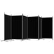 thumbnail image 5 of Separador de ambientes VidaXL, 6 paneles, tela de poliéster negra de 204,7 x 70,9 cm, 5 of 8