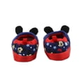 thumbnail image 4 of Zapatillas Josmo Kids Mickey Mouse de peluche en forma de A para niños pequeños, 4 of 7
