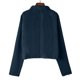 thumbnail image 5 of Chaquetas para mujer, cárdigan corto de manga larga con frente abierto a la moda, chaqueta con cremallera, abrigo, parte superior Odeerbi ODB-3, 5 of 7