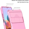 thumbnail image 3 of Compatible with Google Pixel 8 Pro Case with Slide Camera Cover, Google Pixel 8 Pro Phone Case with Stand Shockproof Hard PC Cases (Pink), 3 of 14