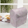 thumbnail image 3 of Pastel Stand Mixer Cover, Soft Toned Abstract Shapes Antique Rose Motif Repetition Tender Hippie Feels, Kitchen Appliance Organizer Bag Cover with Pockets, 5 Quarts, Pale Pink White, by Ambesonne, 3 of 4