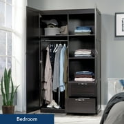 Sauder Select Engineered Wood Storage Cabinet in Cinnamon Cherry