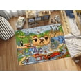 thumbnail image 3 of KC Cubs Activity Educational Rug Carpet Polypropylene Low Pile with Latex Rubber Backing, 3 of 10