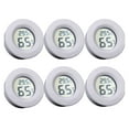 thumbnail image 3 of Mini LCD Digital Thermometer Hygrometer Round Temperature Humidity Tester Sensor Detector ,Compact & Portable, 3 of 6
