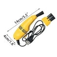 Keyboard Vacuum Cleaner Mini, Handheld Computer Vacuum Cordless for Car