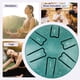 thumbnail image 2 of Tambor Lluvia 3 Pulgadas Y 6 Notas para Exterior Lengua Acero Yoga () Verde, 2 of 4