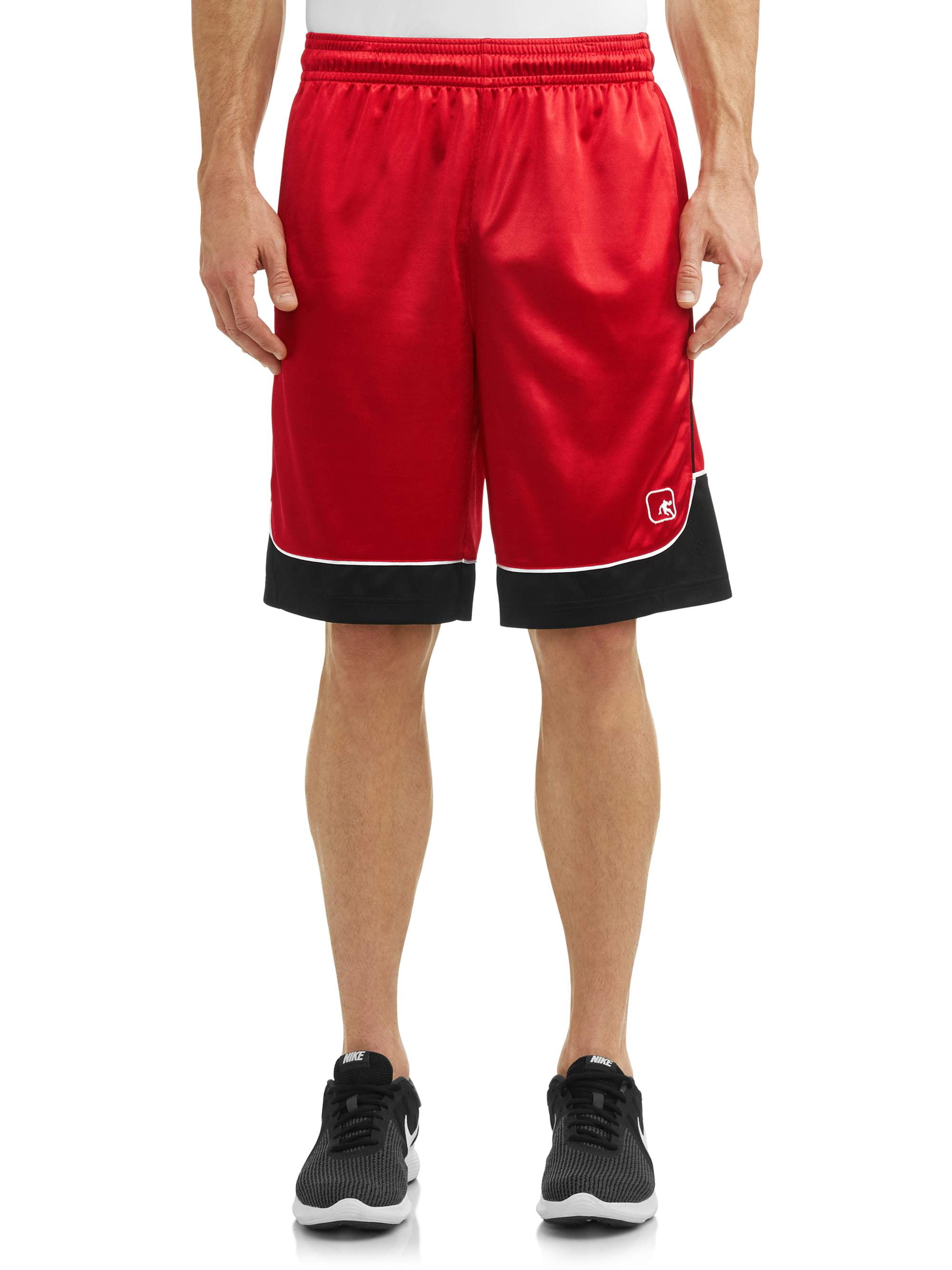 AND1 - AND1 Men's Colorblock Basketball Shorts, Up to 5XL - Walmart.com