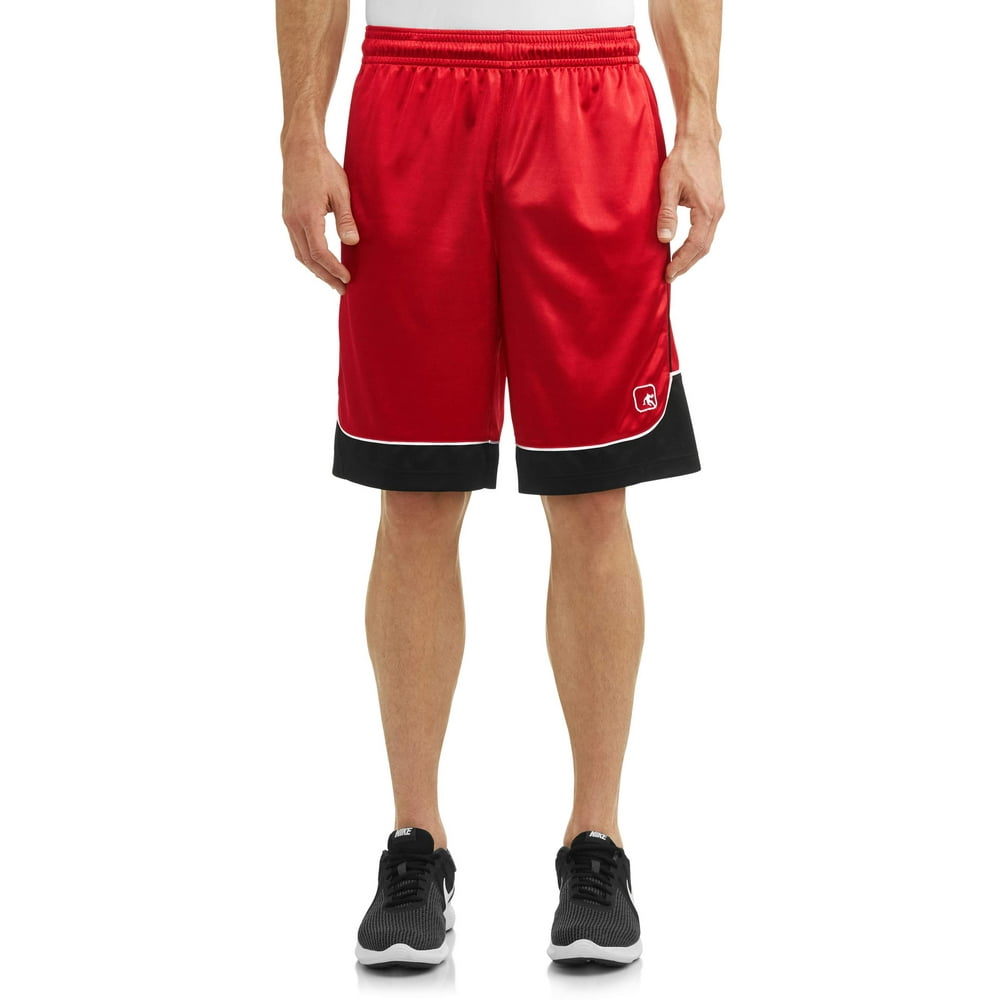 AND1 - AND1 Men's Colorblock Basketball Shorts, Up to 5XL - Walmart.com ...