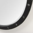 thumbnail image 7 of Mercana Pendula 27" Round Metal Frame Mirror in Black, 7 of 7