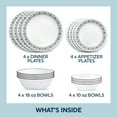 thumbnail image 4 of Corelle Cusco 16-Piece Glass Dinnerware Set (Service for 4), 4 of 9