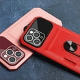 thumbnail image 3 of Compatible with iPhone 14 Pro Max Case with Card Holder Hidden Card Slot Slim Wallet Case, Heavy Duty Rugged Shockproof Phone Built in Ring Stand Holde Pink, 3 of 14