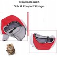 thumbnail image 4 of Breathable Mesh Travel Dog Harness - Red Gray Camouflage (Size L), 4 of 4