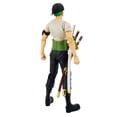 thumbnail image 6 of One Piece Roronoa Zoro II Battle Version Action Figure, 7 Inch Movable Joints Three Sword Style PVC Anime Collectible Model Statue Gift, 6 of 7