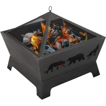 Fire Poker For Outdoor Fireplaces Long Fire Hook For Camping And Bonfire Heavy Duty Fire Pit