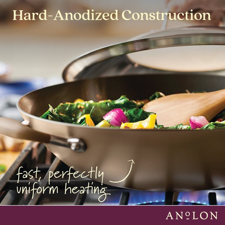 Anolon Advanced Home 14-Inch Nonstick Wok with Lid photo 4