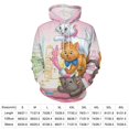 thumbnail image 2 of The Aristocats Mens Womens Novelty Hoodie 3D Print Pullover Hooded Long Sleeve Sweatshirts Tops Blouse with Pocket, 2 of 8