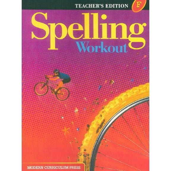 Pre-Owned Spelling Workout: Level F, Teacher Edition, 9780765224934, 0765224933, Paperback, Teacher's Edition F edition