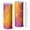White-1, variant on 20oz Stainless Steel Skinny Tumbler with Telescopic Straw, Vacuum Insulated Slim Travel Cup, 360° Full Wrap Printed, Fluid Smoke Aurora Art Style