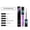 Purple, variant on Feledorashia Glitter Mascara Gold Eyelash Waterproof Long Lasting Diamond Glitter Lashes Stage Party Wedding Music Festival Eyes Makeup