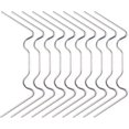 thumbnail image 2 of 25 clips para acristalamiento de invernadero, clip tipo W de acero inoxidable, cuidado de invernadero de aluminio, accesorio para invernadero de alambre W+25 hebillas en Z, 2 of 5
