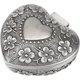 thumbnail image 1 of Joyero de metal tallado en forma de corazón CHAO Rosa, 1 of 5