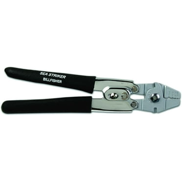 Billfisher Crimper Satin Jaw w/Grips, CN10G-DLX