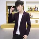thumbnail image 3 of Blazer masculino de gran tamaño, corto, para fiesta, chaqueta de traje para hombre, abrigo, talla grande, ropa de primavera, ropa de estilo coreano, ropa para hombre, 3 of 5