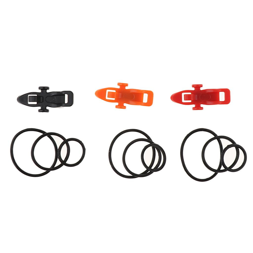 3pcs Lightweight ABS Fishing Rod Pole Hook Keepers Holder Small