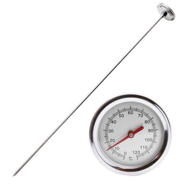 Kuymtek Sonda Monitor Temperatura Compost Jardín Termómetro Acero Inoxidable