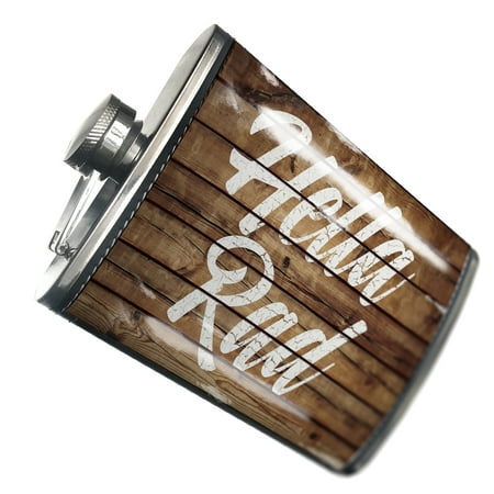 

NEONBLOND Flask Painted Wood Hella Rad