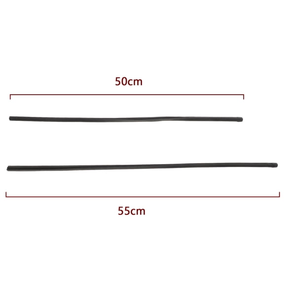 Front Windshield Wiper Blade Rubber Insert Refill Kit for 2016-19 Toyota Tacoma