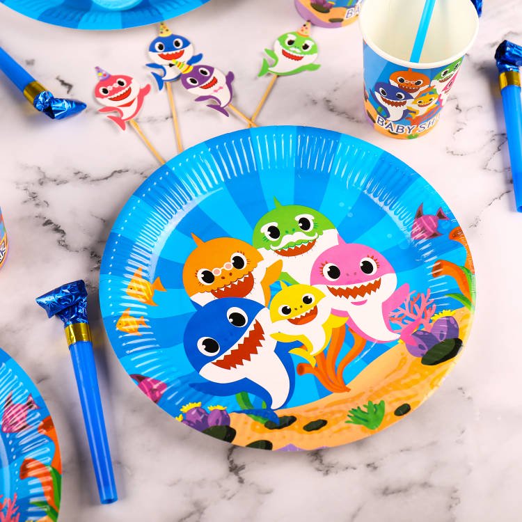 Baby shark party supplies at sale walmart