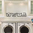 thumbnail image 2 of Mefallenssiah Washing Machine Removable Art Vinyl Mural Home Room Decor Wall Stickers, 2 of 3