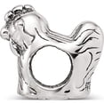 thumbnail image 1 of Sterling Silver Reflections Chicken Bead (10 X 6.36) Made In Thailand qrs382, 1 of 5