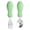 Green, variant on Toddler Utensils, Oimcto forks and Spoons Silverware Set with Plastic Handle, Stainless Steel toddler Silverware, Dishwasher Safe, BPA-Free, 4.7 x 1.2 Inch for Little Hands, Beige