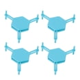 thumbnail image 3 of Hexagonal Coaster, Stylish Coasters ABS Adjustable  For Small Objects Blue, 3 of 8