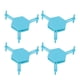 thumbnail image 2 of Posavasos hexagonales DEWIN, 4 Uds., posavasos hexagonales multiusos ajustables con estilo para bebidas y objetos pequeños, posavasos para tazas de bebidas(Azul), 2 of 14