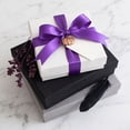 thumbnail image 7 of XIA0LE Halloween Satin Ribbon Black Purple Orange Solid Color Ribbon 0.39in X 8 Yards For Gift Wrapping Bows Crafts Party Decor Diy Supplies, 7 of 7