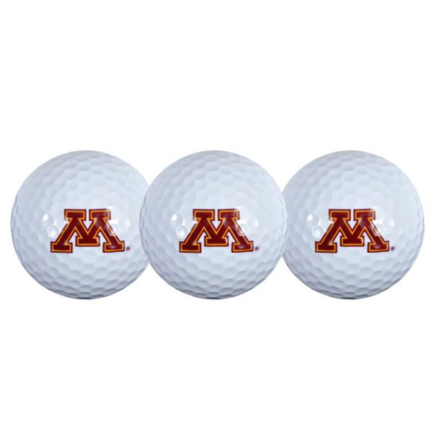 WinCraft WinCraft Minnesota Golden Gophers Golf Balls, 3 Pack