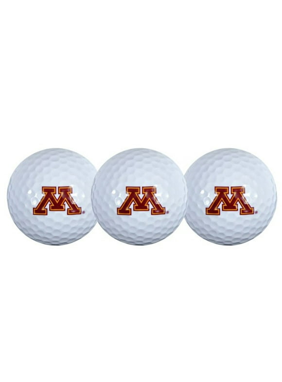 WinCraft Minnesota Golden Gophers Golf Balls, 3 Pack